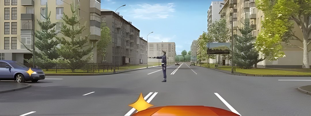 Вы намерены развернуться. Ваши действия?