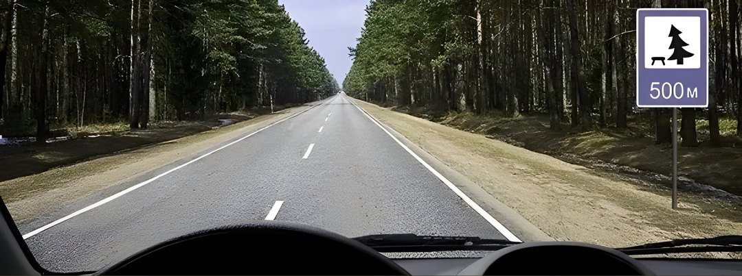 В каком месте на данном участке дороги Вам разрешено поставить автомобиль на длительную стоянку?