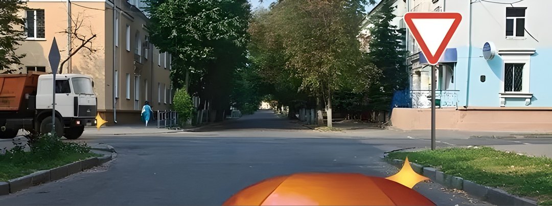 Вы намерены повернуть направо. Можете ли Вы приступить к повороту?