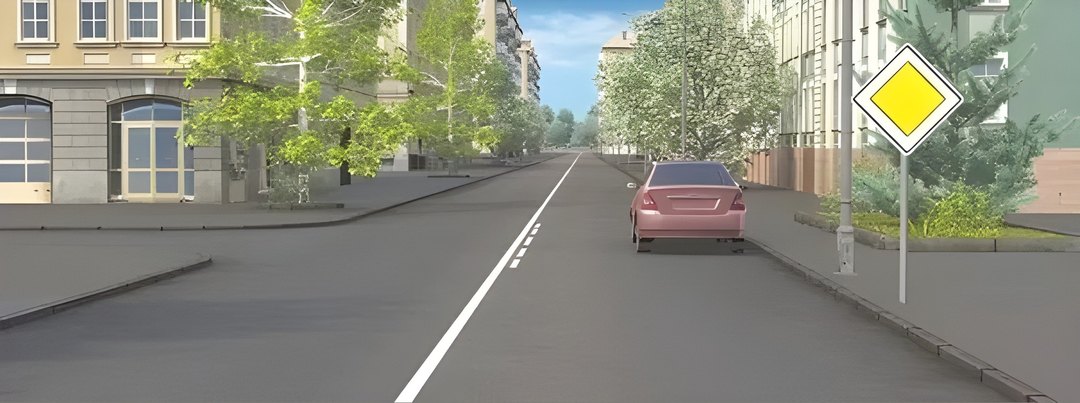 Нарушил ли водитель автомобиля правила остановки?