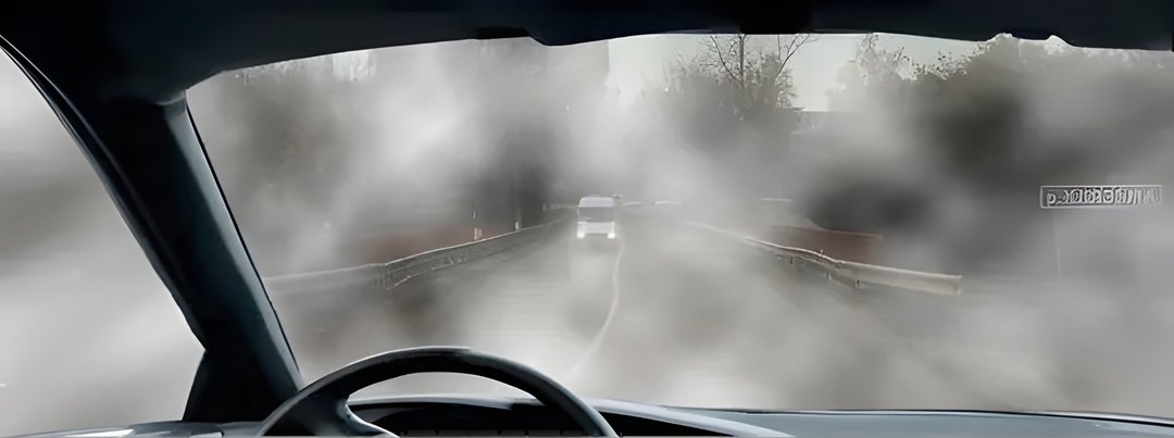 При движении в условиях тумана расстояние до предметов представляется: