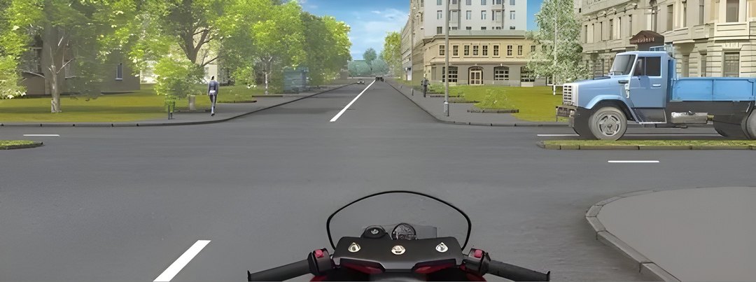 Вы намерены продолжить движение прямо. Ваши действия?