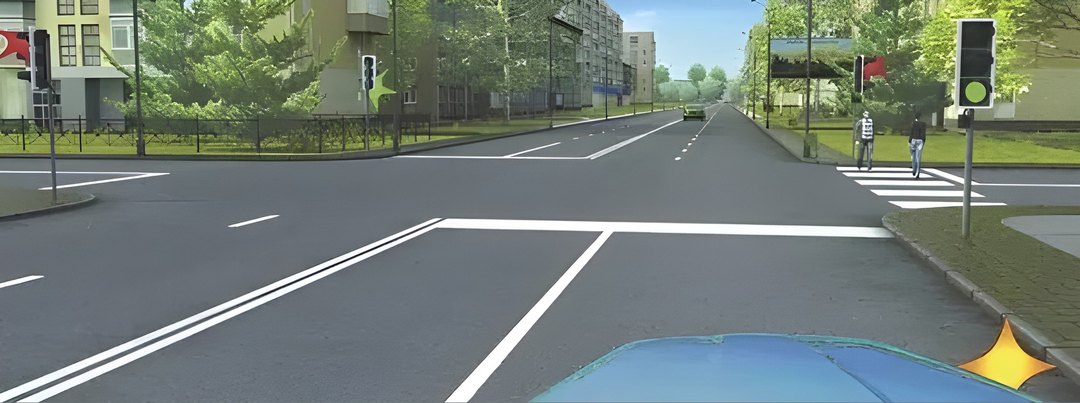 Как Вам следует поступить при повороте направо?