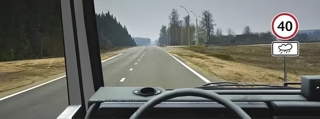 Вам необходимо двигаться со скоростью не более 40 км/ч: