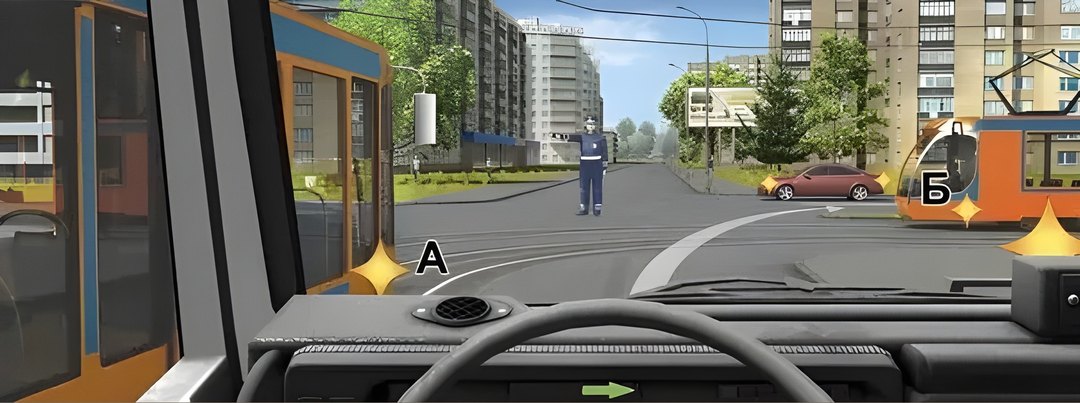 Как Вам следует поступить при повороте направо?