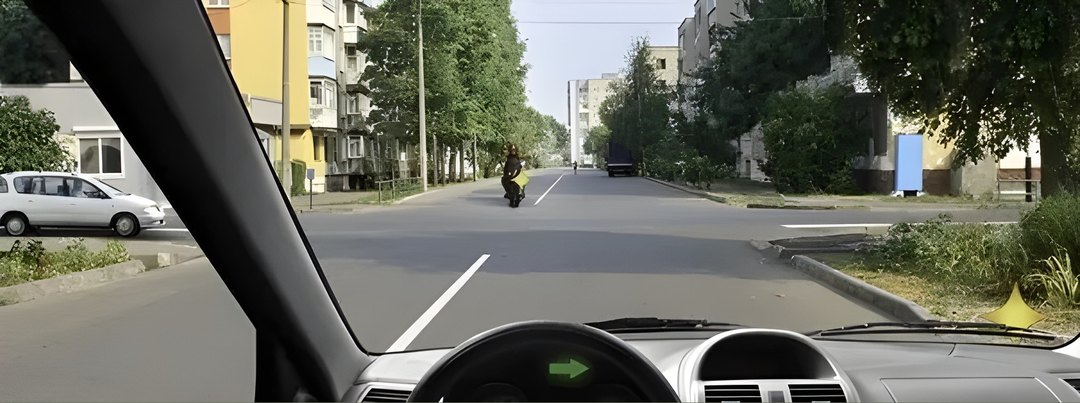 Как Вам следует поступить при повороте направо?