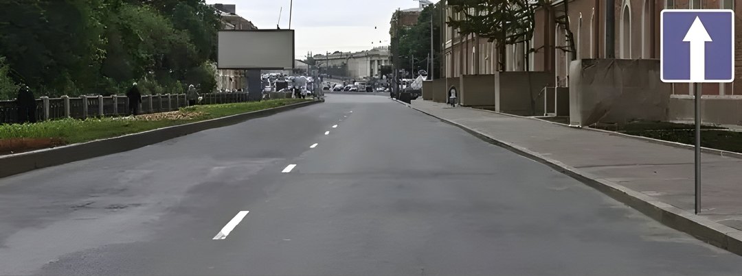 Разрешено ли выполнить разворот на участке дороги, обозначенном этим знаком?
