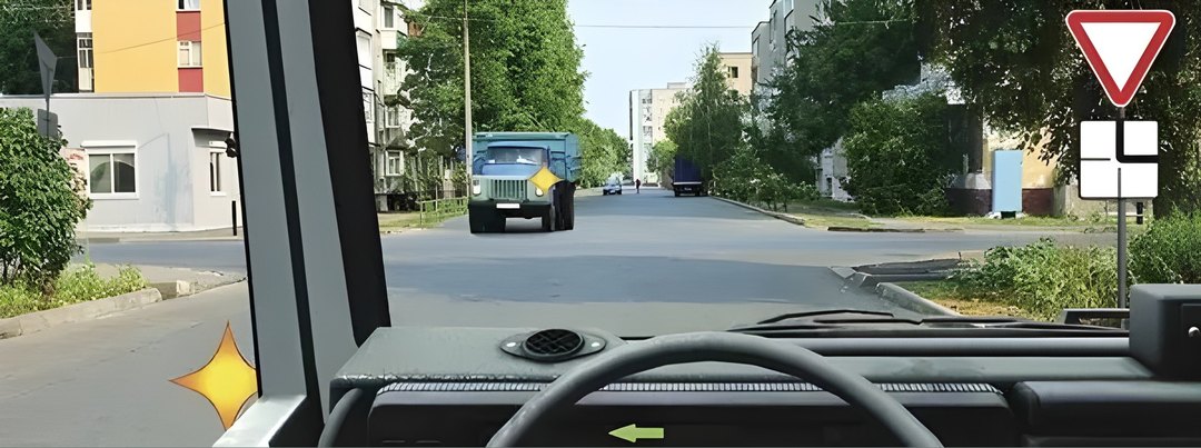 Можете ли Вы в данной ситуации приступить к повороту налево?
