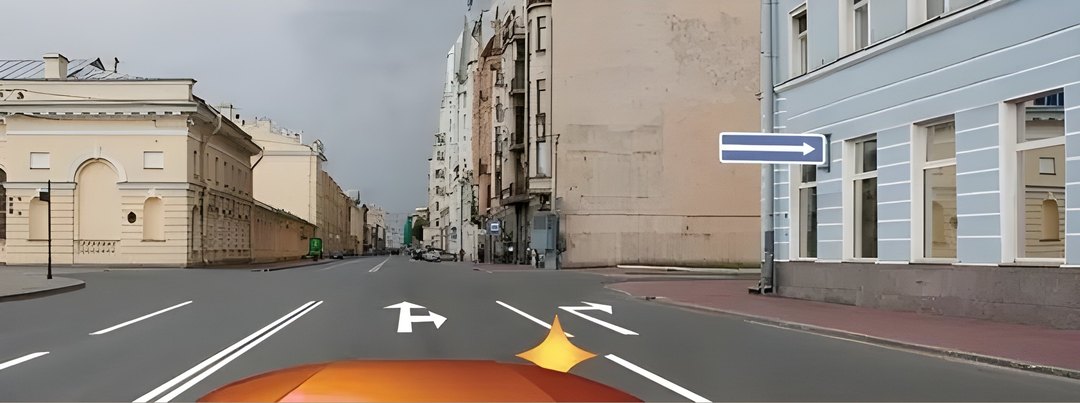Как Вам следует поступить при повороте направо?