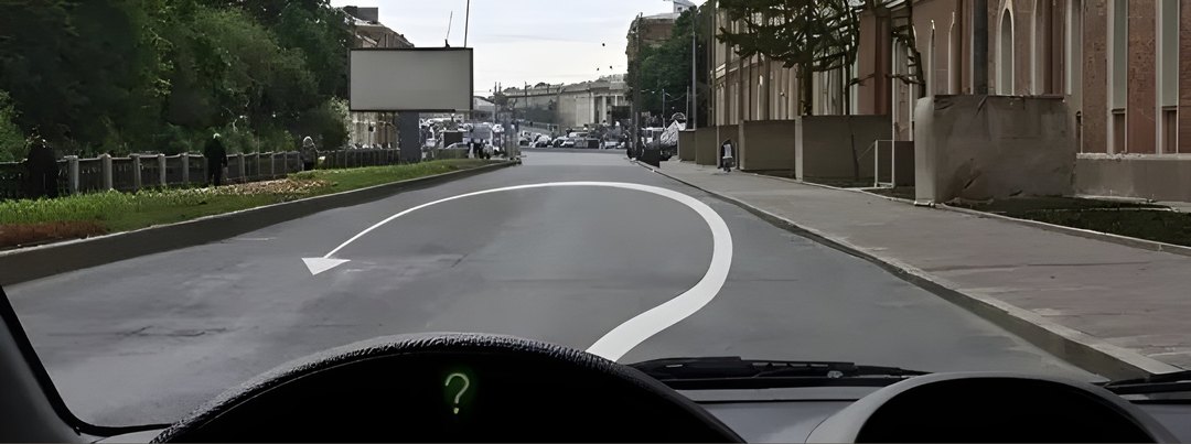 Какие указатели поворота Вы обязаны включить при выполнении разворота по такой траектории?
