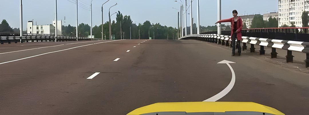 Разрешено ли Вам остановиться на мосту для посадки пассажира?