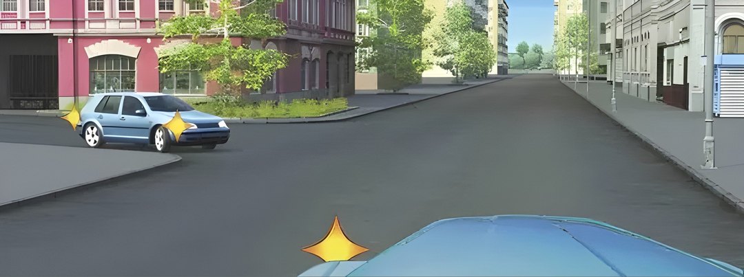 Вы намерены развернуться. Ваши действия?